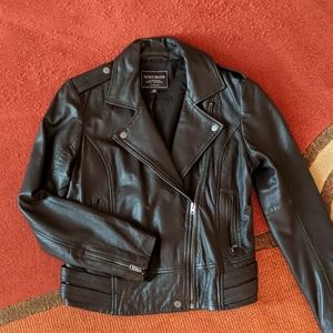 Lucky Brand Moto Leather jacket NWOT